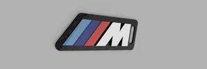 Keychain with BMW M Series logo (two versions!)