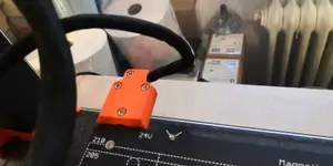 Heatbed cable cover clip 90°/ up15° i3 MK3S+ for IKEA LACK