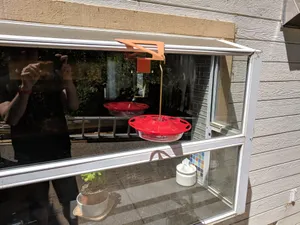 bird feeder window hangar