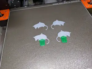 Possum Earrings - remix