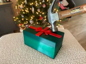 Holiday Gift Box (Naughty Version, Smash-to-Open)