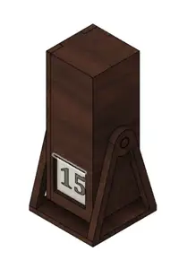 Perpetual Flip Calendar