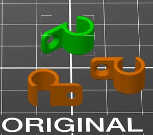Cable wall holder