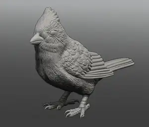 Tufted Titmouse Sculpture