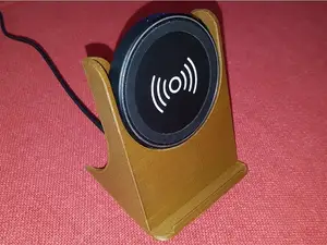 Qi Wireless Charger Cradle Stand for Samsung Galaxy S7 Edge, Galaxy S8, S9 and S10
