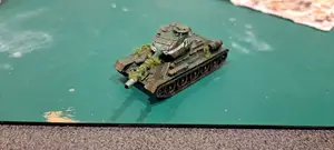 T34-85 Tank - Easy Print