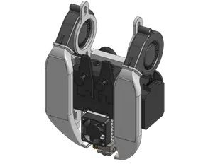 BMG-X2 Chimera Creality Ender 5 Extruder Mount