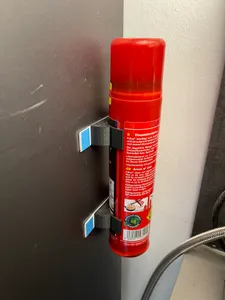 Adhesive Kitchen Fire Extinguisher Holder (5cm Diameter)