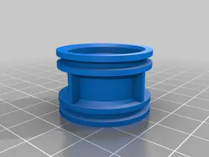 LEGO Technic Compatible Wheel Rim for 4mm D shaft