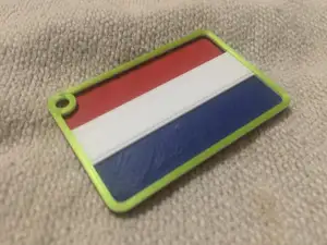 Pendant "Flags of the World" - Netherlands (without MMU)