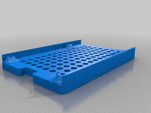 RPi bottom plate with holes