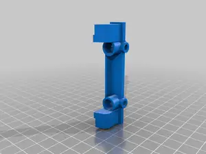 Axial SCX10II front chassis front bumper mount