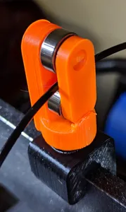 Filament roller guide for Prusa frame
