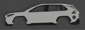 Toyota Rav keychain single/multicolor
