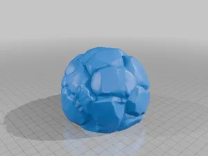 Rocky Dome Reptile Hide Shelter for Terrariums and Vivariums StarForge Kits 3D Print STL File