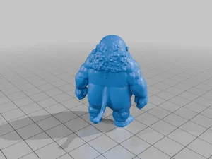 28mm Sci-Fi Playful Behemoth Giant with a Beard StarForge Kits 3D Print STL File