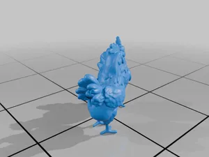 28mm DND Lovebirds Farmyard Chickens Fantasy Miniature StarForge Kits 3D Print STL File
