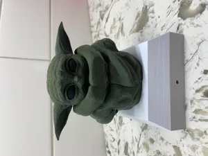 DECORATIVE FENCE POST CAP YODA