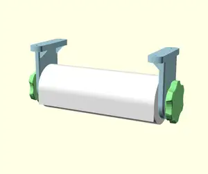 Paper towel roll holder