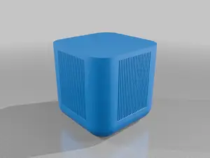 Rectangular Ribbed Planter for Modern Indoor Decor Vase Mode StarForge Kits 3D Print STL File