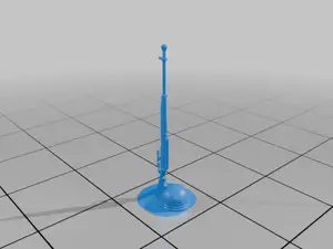 28mm WW2 Rifle with Helmet and Base Display StarForge Kits 3D Print STL File