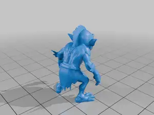 28mm Sci-Fi Cunning Goblin Thief for Interstellar Conflicts StarForge Kits 3D Print STL File