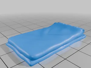 28mm DND Camp Sleeping Bag Fantasy Terrain Miniature for Tabletop Gaming StarForge Kits 3D Print STL File