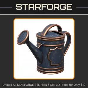 28mm DND Garden Watering Can for Fantasy Terrain StarForge Kits 3D Print STL File