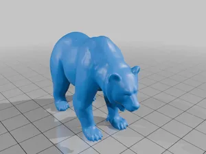 28mm DND Forest Bear Beast Fantasy Miniature StarForge Kits 3D Print STL File