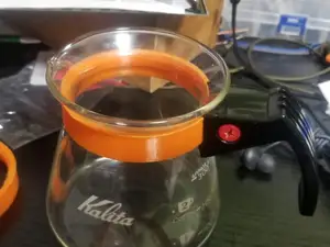 Kalita coffee server 300ml handle's collar