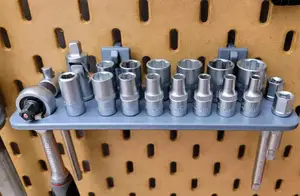 IKEA SKADIS - Ratchet / Socket Wrench organizer + tools