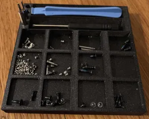 Screw and repair tool holder/organizer