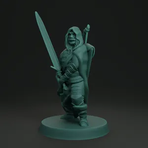Fighter folk hero FDM supportless