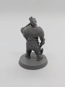 Human barbarian FDM supportless