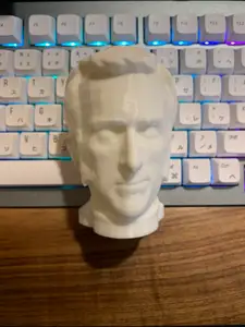 Cave Johnson Head From Aperture Desk Job/Portal