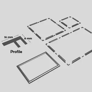 Modular Picture Frame Kit