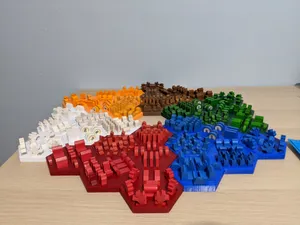 Catan Game Pieces Holders