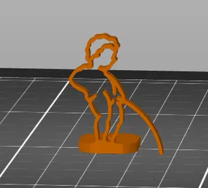 Manneken Pis Silhouette