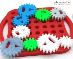 #09 Zahnradpuzzle/Gear game - Logobox