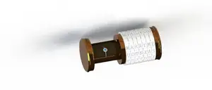 Engagement ring box cryptex
