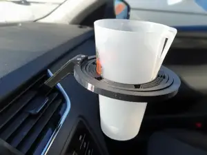 🚗🥤 Self-Levelling Cup Holder for car mount.