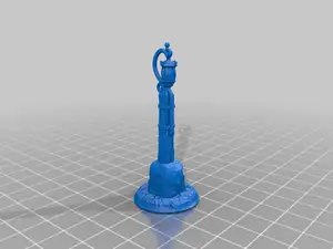 Street lamp (supportless, FDM friendly)