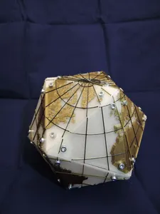 Printed Dymaxion Map