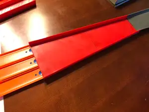 Three Lane to Two Lane Fat track merger for Crash Racers