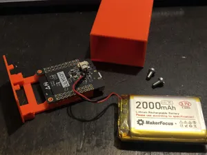 TTGO T7 ESP32 Enclosure with Battery Compartment