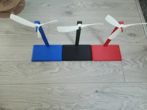 Propeller Display Stand — Showcase Stand for Model/UAV Propellers (Uni Projects & Events)