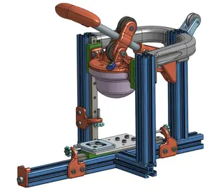 Pad printing machine for watches
