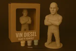 Vin Diesel – Paint-It-Yourself
