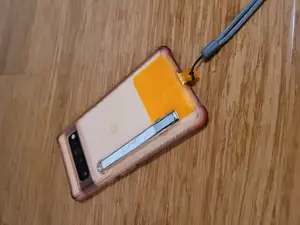 Phone Lanyard card attachment