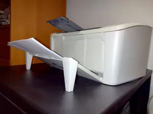 Foot for Papertray of an HP Laserjet Pro M15w